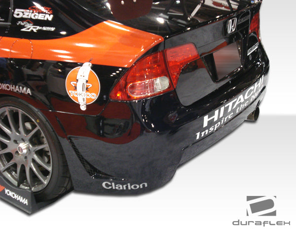 2006-2011 Honda Civic 4DR Duraflex Renzo Body Kit - 4 Piece
