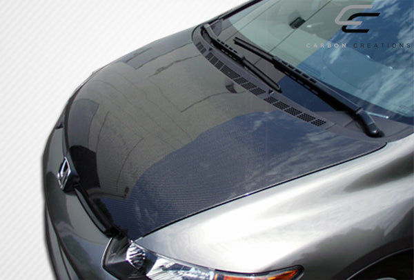 2006-2011 Honda Civic 4DR Carbon Creations OEM Look Hood - 1 Piece