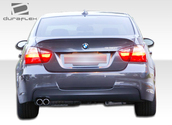 2006-2011 BMW 3 Series E90 4DR Duraflex M-Tech Rear Bumper Cover (single exhaust) - 1 Piece