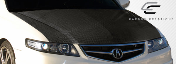 2006-2008 Acura TSX Carbon Creations OEM Look Hood - 1 Piece