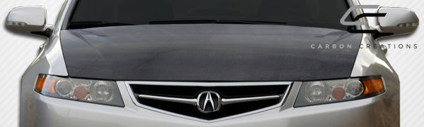 2006-2008 Acura TSX Carbon Creations OEM Look Hood - 1 Piece