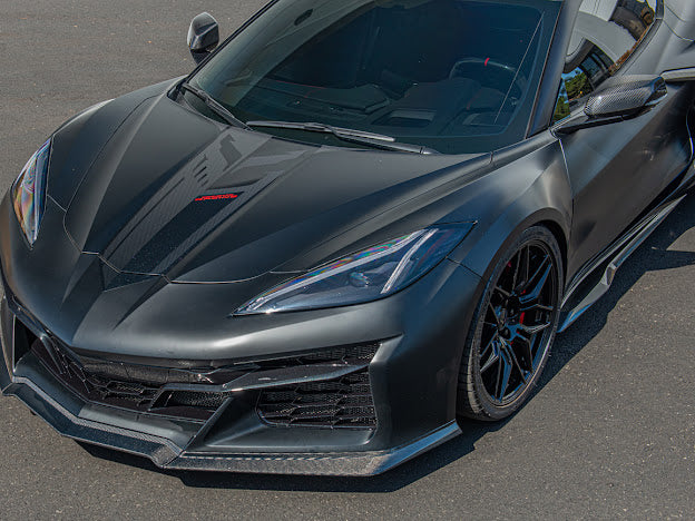 2020+ CORVETTE C8 Z06 & E-Ray | 3-PIECES FRONT LIP SPLITTER GROUND EFFECTS