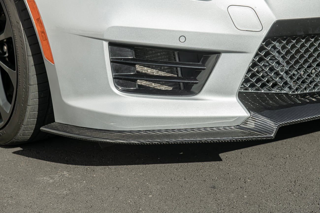 2016-2019 CADILLAC ATS-V - CARBON FIBER “OEM STYLE” FRONT LIP SPLITTER GROUND EFFECTS