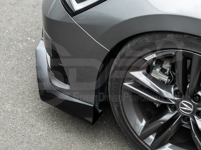 2023-Up Acura Integra DE4 | Performance Front Bumper Splitter Lip Ground Effects