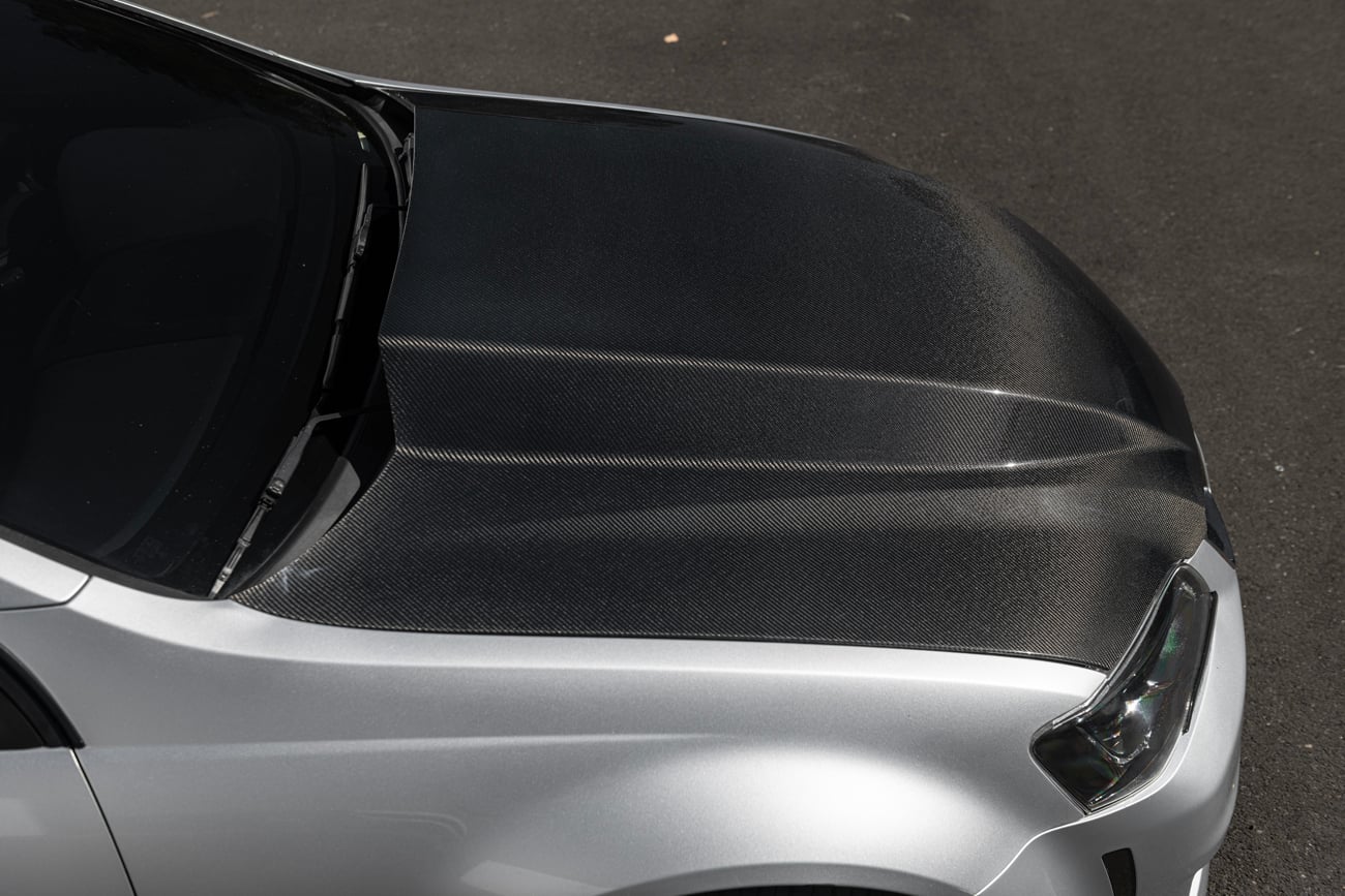 2008-2009 PONTIAC G8 CARBON FIBER FRONT COWL HOOD