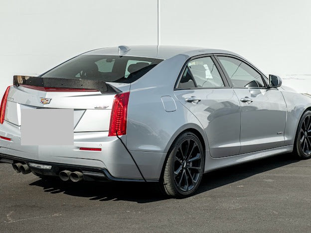 2016-2019 ATS-V Sedan  | Wickerbill Trunk Spoiler Wing Carbon Fiber