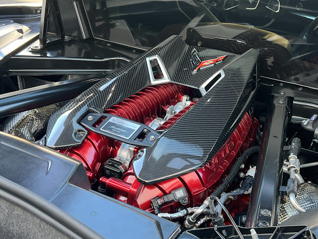 2023+ CORVETTE C8 Z06 CARBON FIBER ENGINE COVER
