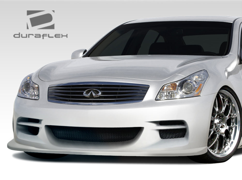 2007-2009 Infiniti G Sedan G25 G35 G37 Duraflex TS-1 Front Bumper Cover - 1 Piece