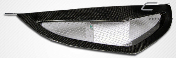 2004-2009 Mazda 3 4DR Carbon Creations Open Mouth Grille - 1 Piece