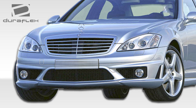 2007-2009 Mercedes S Class W221 Duraflex S65 Look Front Bumper Cover - 1 Piece