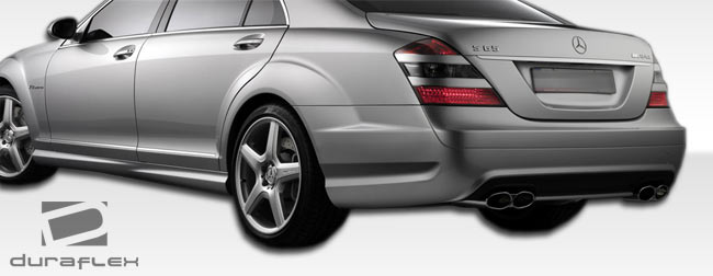 2007-2013 Mercedes S Class W221 Duraflex S65 Look Side Skirts Rocker Panels - 2 Piece