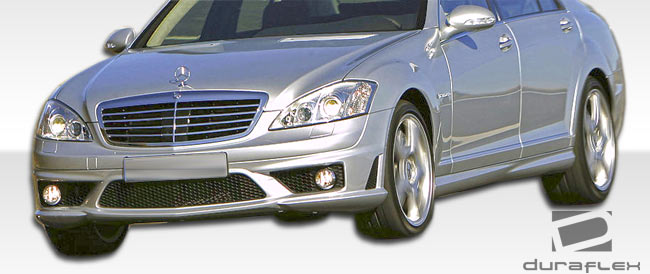2007-2013 Mercedes S Class W221 Duraflex S65 Look Side Skirts Rocker Panels - 2 Piece