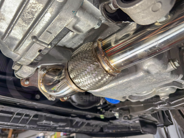 2023+ HONDA CIVIC FL5 TYPE R 2.0T & 2022+ ACURA INTEGRA TYPE S 2.0T EXHAUST FRONT PIPE