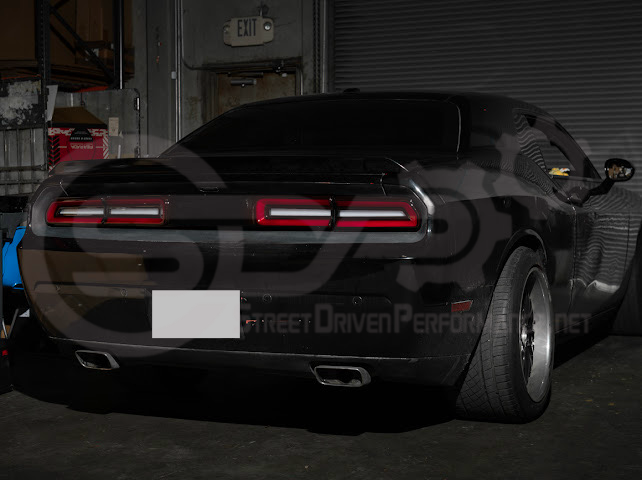 2008-2014 DODGE CHALLENGER | FACELIFTED SEQUENTIAL SIGNAL LED CLEA REAR TAILLIGHTS (PAIR)