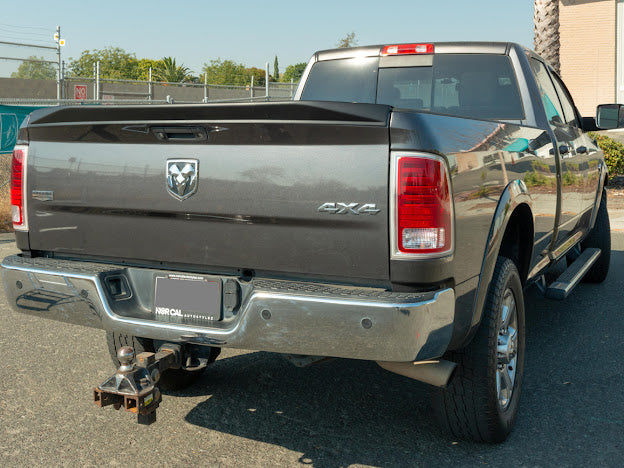 2009-2018 Ram 1500 2500 3500 ABS Plastic Matte BLACK Rear Tailgate Wing Spoiler