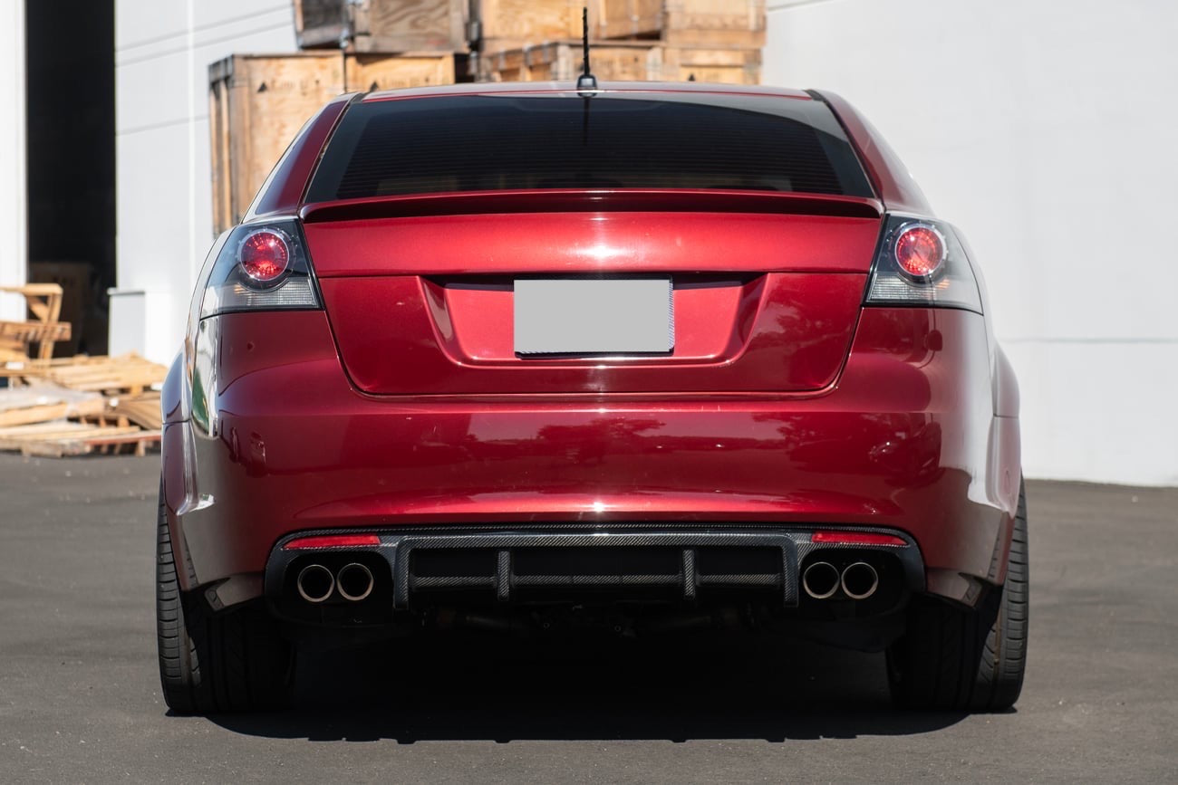 2008-2009 PONTIAC G8 CARBON FIBER GXP STYLE REAR DIFFUSER
