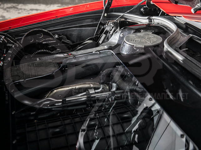 2020+ CORVETTE C8 CONVERTIBLE | HTC CARBON FIBER EXPOSED ENGINE BAY PANEL COVER REPLACEMENT