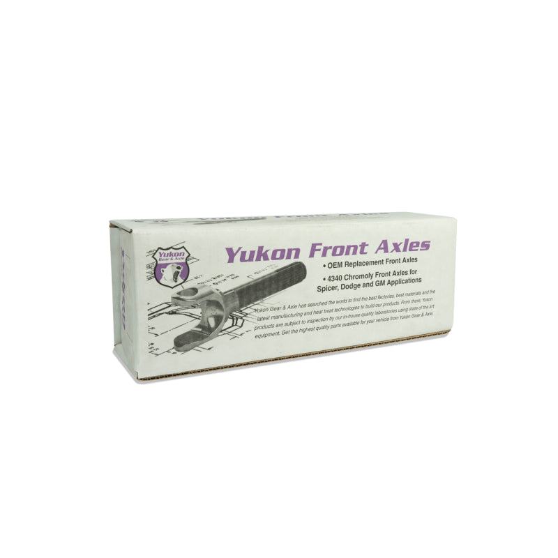 Yukon Gear Chromoly Inner Front Axle for Dana 30 30 Spline Left Hand 18.8in Long w/Locker