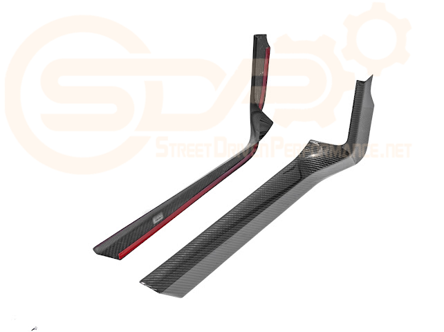 2021-UP FORD F-150 | FACTORY STYLE CARBON FIBER CENTER CONSOLE SIDE PANELS TRIM COVER PAIR