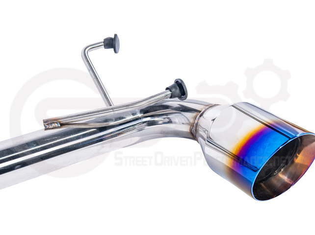 2013-2021 SCION FRS, SUBARU BRZ, TOYOTA 86 | MUFFLER DELETE AXLE BACK DUAL EXHAUST (CHROME TIPS OR BURNT BLUE TIPS)