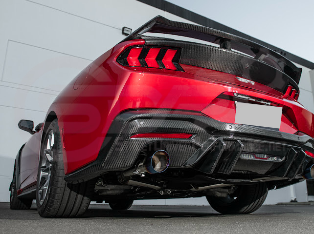 2024+ FORD MUSTANG S650 |  VERSION 2 PACKAGE REAR BUMPER DIFFUSER