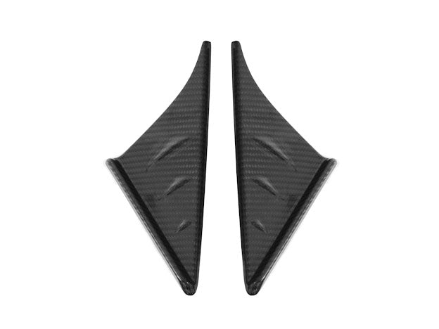 2020-Up Toyota GR Supra A90 A91 | SDP Performance Style CARBON FIBER Anti-Wind Buffeting Vent Cover Deflector (Pair)