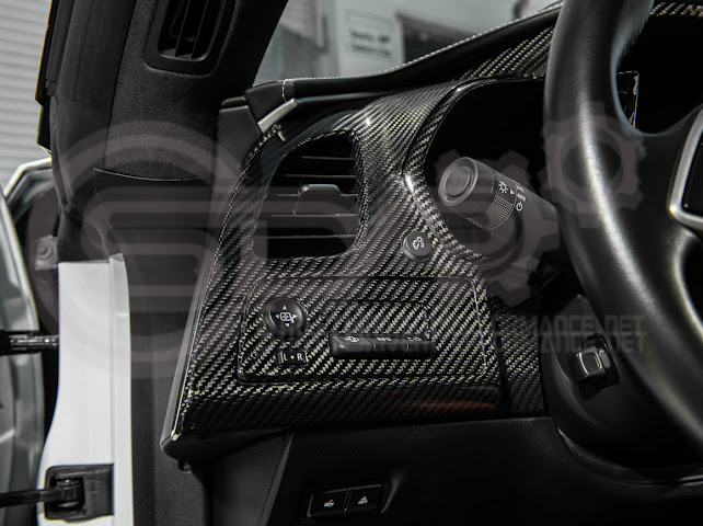 2014-2019 CHEVROLET CORVETTE C7 | DRY CARBON FIBER DRIVER SIDE INSTRUMENT PANEL TRIM COVER