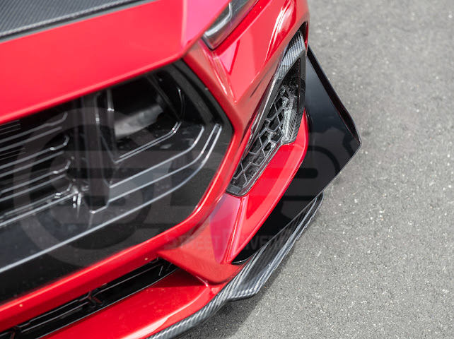 2024-UP MUSTANG S650 GT | FRONT SPLITTER LIP GROUND EFFECTS CANARDS PAIR