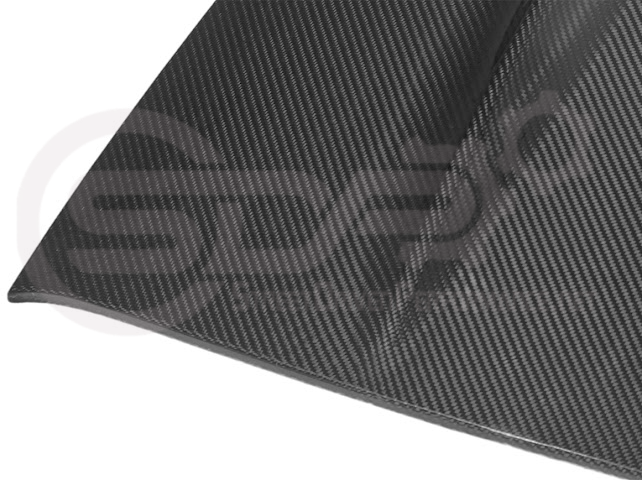 2015-Up Ford Mustang S550 & S650 Coupe | Factory Style Dry CARBON FIBER Tape-On Top Roof Panel Cover