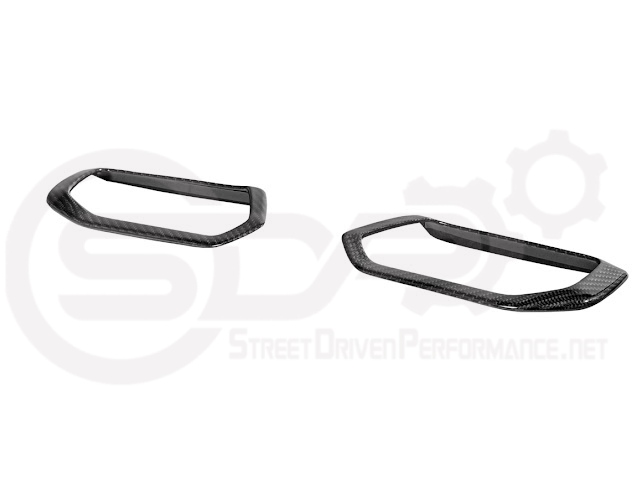 2021-UP FORD BRONCO CARBON FIBER REAR DOOR HANDLE TRIM COVER
