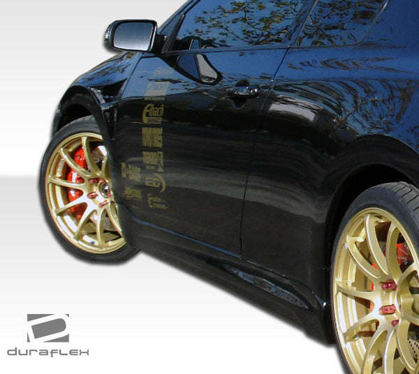 2008-2012 Nissan Altima 2DR Duraflex GT Concept Side Skirts Rocker Panels - 2 Piece