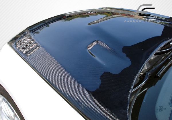 2007-2010 BMW 3 Series E92 2dr E93 Convertible Carbon Creations Executive Hood - 1 Piece