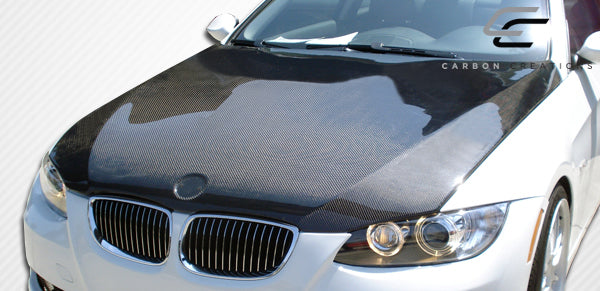 2007-2010 BMW 3 Series E92 2dr E93 Convertible Carbon Creations OEM Look Hood - 1 Piece