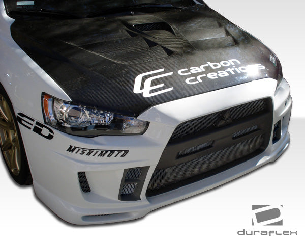 2008-2015 Mitsubishi Lancer Evolution 10 Duraflex GT Concept Front Bumper Cover - 1 Piece