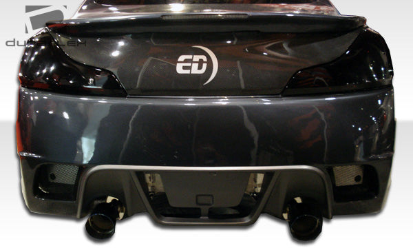 2008-2015 Infiniti G Coupe G37 Q60 Duraflex GT Concept Rear Bumper Cover - 1 Piece