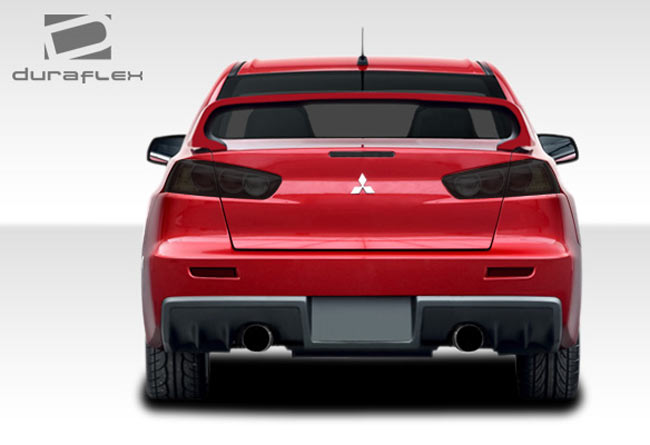 2008-2017 Mitsubishi Lancer / Lancer Evolution 10 Duraflex Evo X Look Wing Trunk Lid Spoiler - 1 Piece