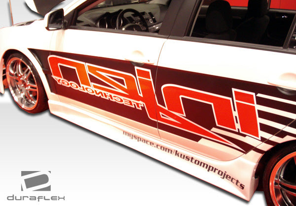 2008-2017 Mitsubishi Lancer Duraflex GT Concept Side Skirts Rocker Panels - 2 Piece