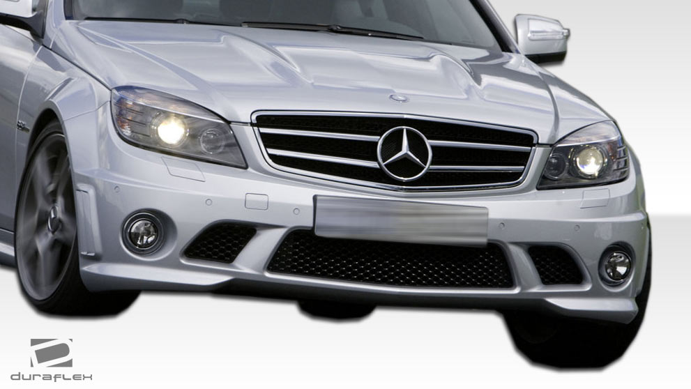 2008-2011 Mercedes C Class W204 Duraflex C63 Look Front Bumper Cover - 1 Piece