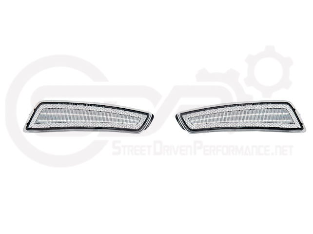2008-2009 Pontiac G8 | Front Clear / Amber / or Smoke Lens Amber Light LED Side Markers Pair