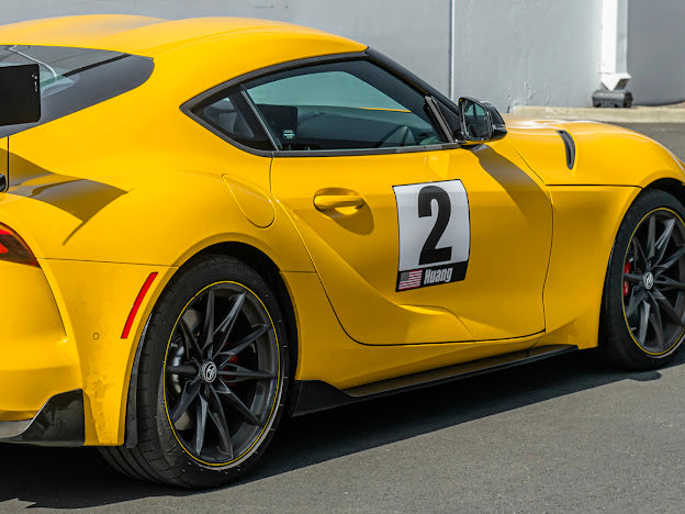 2020-Up Toyota MK5 GR Supra A90 A91 | Extended Style Mud Flaps Rock Splash Guards (Pair)