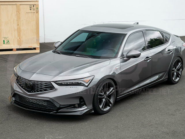 2023-Up Acura Integra DE4 | Performance Front Bumper Splitter Lip Ground Effects