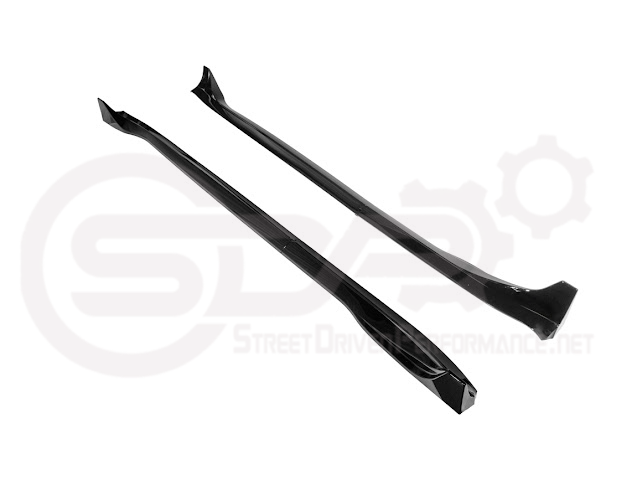2024-UP TESLA MODEL 3 SIDE SKIRTS ROCKER PANEL GROUND EFFECTS PAIR