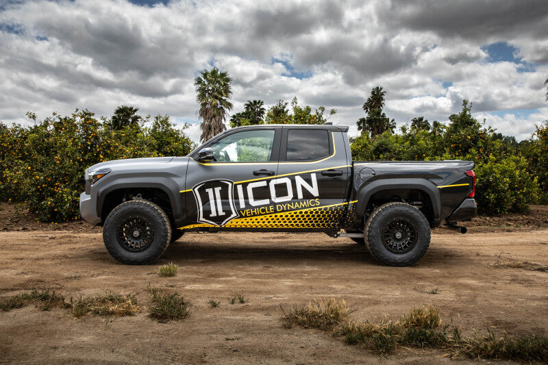 ICON 2024+ Toyota Tacoma 1.25in-3in Stage 10 Suspension System Billet w/ Triple Rate Spring