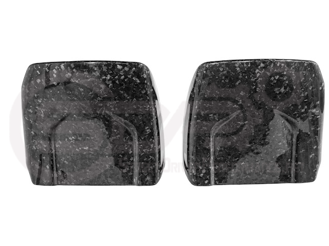2009-2015 Cadillac CTS/CTS-V V2 CARBON FIBER SEAT BACK PANEL COVER REPLACEMENT PAIR