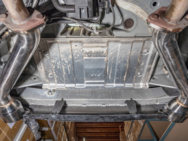 2017-UP INFINITI Q60 MUFFLER DELETE DUAL BURNT TIPS EXHAUST