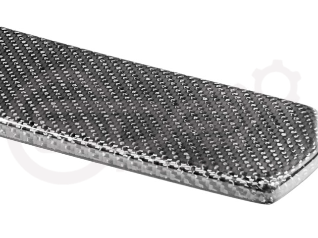 2024-Up Ford Mustang S650 | SDP Performance Package CARBON FIBER Rear Spoiler Applique Bumper Hole Cover