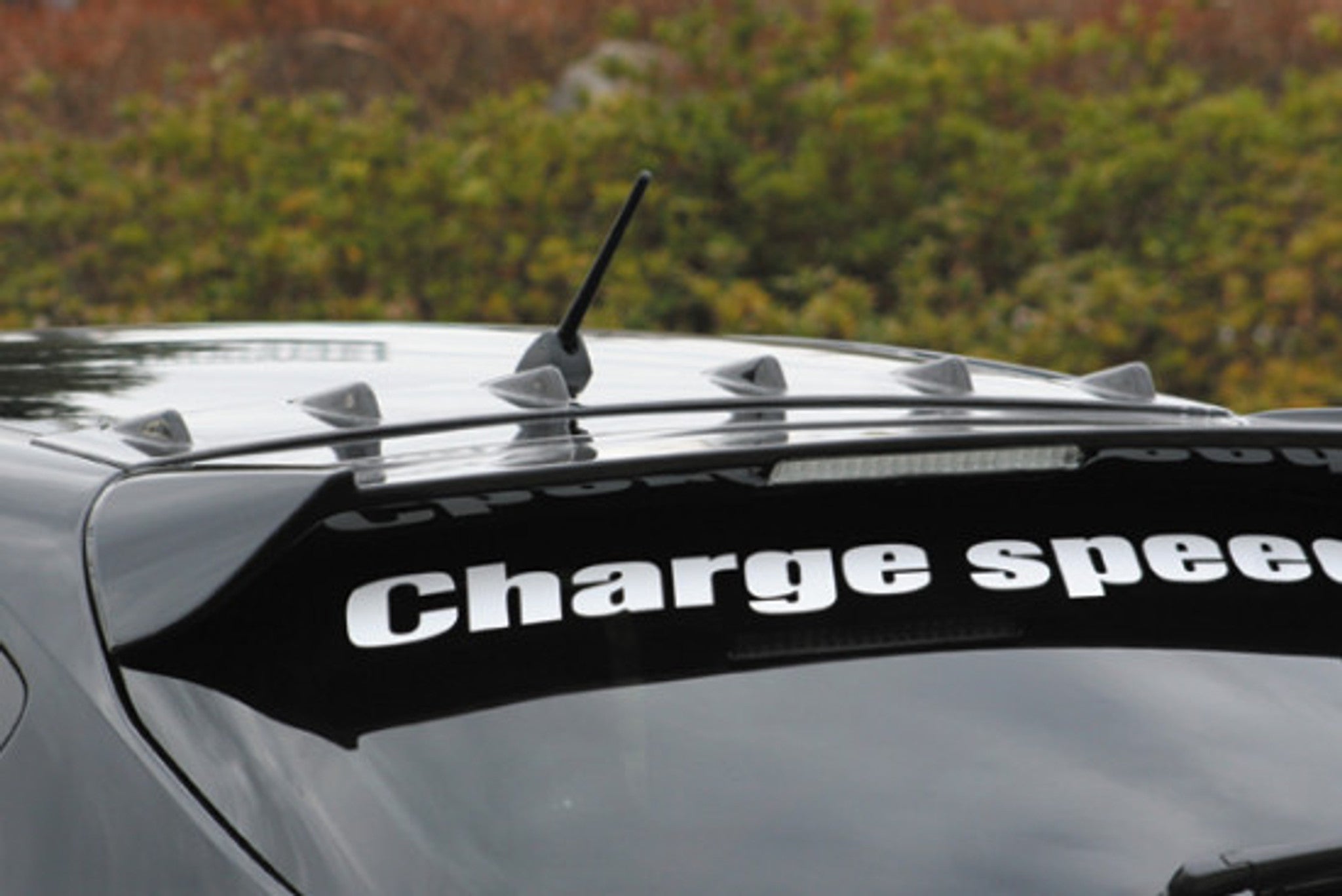 Charge Speed 2008-2014 Subaru All Models Impreza/ WRX 5Dr. GR-B Hatchback Carbon Roof Fin