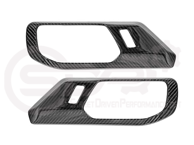 2021-UP FORD BRONCO CARBON FIBER FRONT DOOR HANDLE TRIM COVER