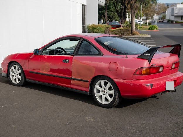 1994-2001 Acura Integra DC2 MUGEN Style Rear Lid Wing Spoiler with Emblem (Pair)