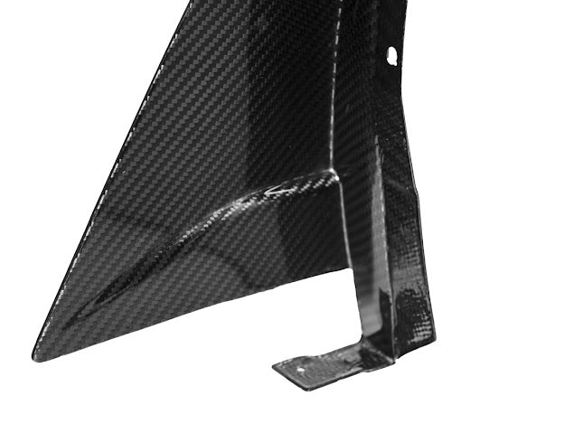 2019 CHEVROLET CORVETTE C7 ZR1 CARBON FIBER FRONT SPLITTER SIDE WINGLET EXTENSIONS (PAIR)